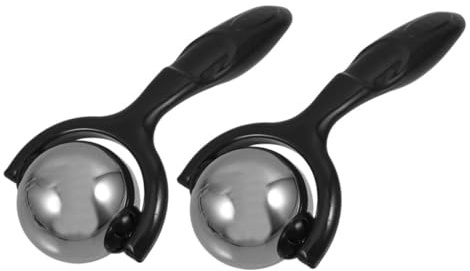 COLLBATH 2stücke Massagestab-roller Aus Edelstahl Manuelles Massagegerät Für Beine Rücken Und Unterarme Kompaktes Design Für Zuhause Und Bürogebrauch Robustes Und Verschleißfestes