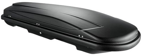 Autodachbox 500 Liter Universal - VDP Xtreme 500 schwarz, abschließbar, Ski, Reisen & Camping