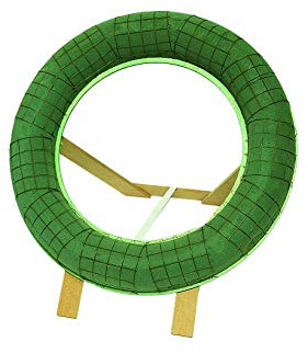 Steckschaum-Kranz mit Ständer, 50 cm