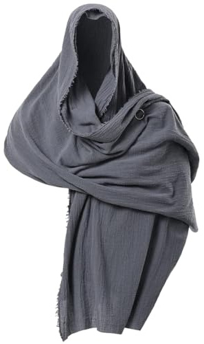 GRACEART Shemagh Taktisch Schamane Gugel Schal Mit Brosche