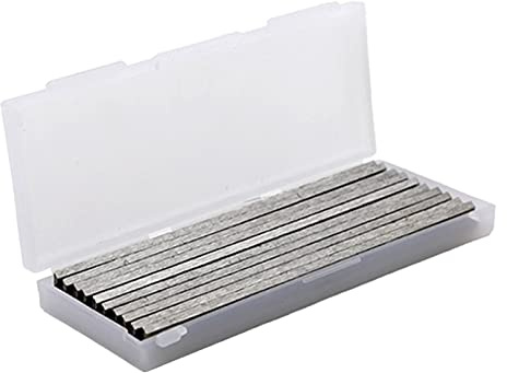 10Pcs 82mm Planer Blades Planer Blades Knives Replacement for Craftsman and More，Hand Portable Planers,HSS