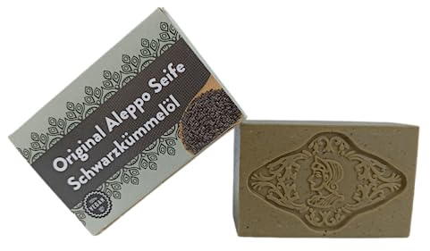 myAMAZE® ORIGINAL Aleppo Seife mit Schwarzkümmelöl, 100g