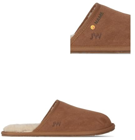Jack Wills Mens Mule Slippers Tan 9 (43)