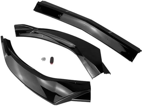 CAOXINZI Auto Frontspoiler Lippe Splitter für Benz W212 berline 2014 2015 2016, Auto Frontstoßstange Lippe Spoiler Diffusor, Auto Frontlippe Antikollisionsschutz Bodykit