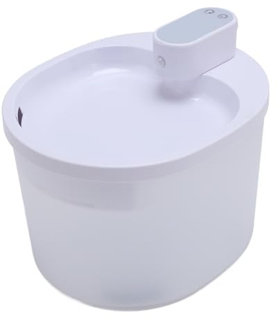 Fuente De Agua Sin Cable para Gatos, 2.5l Sensor Más Grande Dispensador Automático De Agua para Gatos con Filtros Bebedero Inalámbrico Silencioso Recargable a Batería para Gatos