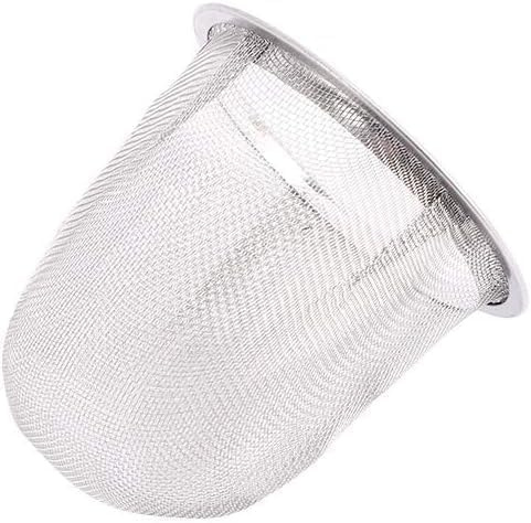 Infuseur à thé réutilisable en acier inoxydable de 6 cm, filtre en maille de rechange pour théière, tasse, tasse