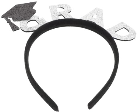 WOONEKY Bandeau de Graduation Élégant avec Design à Franges Accessoire pour Cérémonie de Remise Mariage et Bal de Décoration de de Diplôme