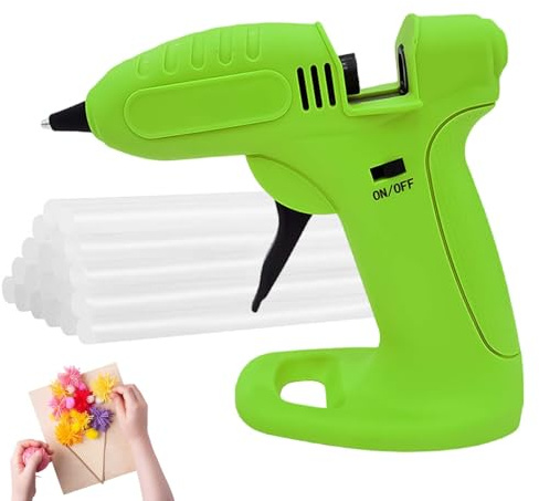 Pistola De Pegamento Inalámbrica - Herramientas De Mano Recargables Por USB,Pluma De Pegamento Caliente Con Batería 2600mAh | Para Arte Creaciones Decoración Scrapbook Escuela Hogar Oficina