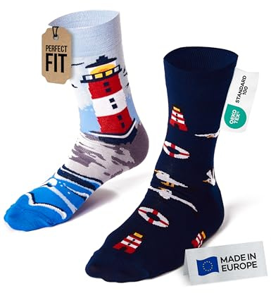 Many MorningsBunte Lustige Socken Unisex Größen 35-46 Geschenkidee Natur Witzige Baumwollsocken Verschieden gemuster