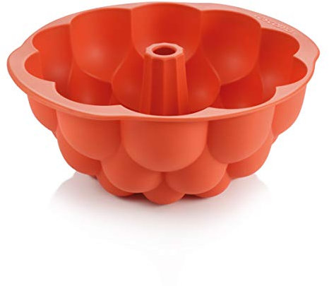 Tescoma 629417 Silicon Prime - Molde para rosquilla alto, frambuesa, 24 cm