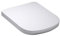 Grünblatt Abattant de WC en Duroplast de qualité supérieure - Lunette de WC avec système d'abaissement automatique - Amovible pour le nettoyage (convient à la distance des trous 184 + - 20 mm)