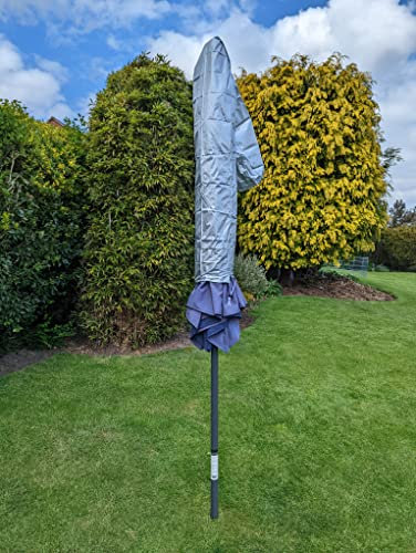 Waterproof Parasol and Rotary Washing Line Cover by SpeedwellStar – 180x20 cm Heavy Duty 210D Oxford Fabric with UV Protection and Drawstring – Breathable Outdoor Cover