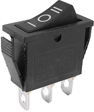 Ac15A/250V 20A / 125V 3 Pin Spdt On-Off-On Interruptor Conmutador Basculante de 3 Posiciones