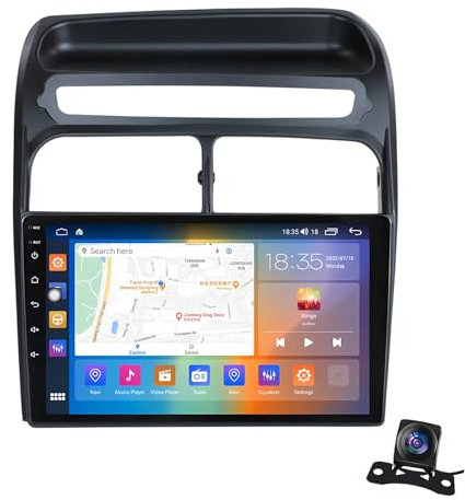Android 12 Autoradio Per Fiat Grande Punto Linea 2007-2012 9 Pollici Stereo Auto Radio Doppio Din Con CarPlay/Android Auto GPS USB Bluetooth WIFI FM Comandi Al Volante Touchscreen (Size : P6(6G+128G)