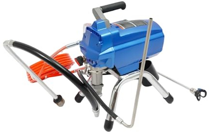 Pulverizador de Pintura, 3000W 2,7L/ min Airless Pistola para Pintar, Airless Pulverizador 23mpa 3000 PSI, Maquina de Pintar Paredes 30cm Anchura Pulverización, 35cm Distancia Pulverización
