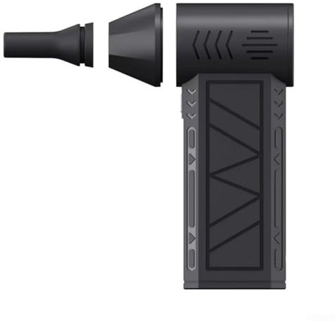 Oniissy Dry Mini Blower 130.000 RPM Air-Blower Super Turbo Powered Portable Electric Air Duster, 5000mAh Rechargeable Battery, for Car Computer Keyboard Electronics Cleaning