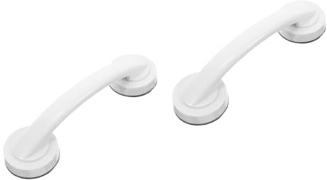 Healeved 2pcs Bathroom Safety Bars for Seniors Shower Bars for Elderly Grab for Bathtubs and Showers Non-Skid Handrail