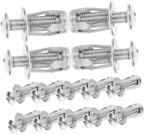 DOITOOL 20pièces Écrous à Expansion Pour Mur Creux Fixations Pour Creuses Avec Vis Incluses Système De Pour Plaques De Plâtre Et Structures Métalliques