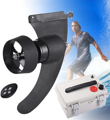 Pinna motorizzata elettrica per sport acquatici, lunga durata della batteria fino a 10 ore, migliora le prestazioni di kayak, surf e SUP
