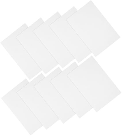 Alipis Feltrini Adesivi in Feltro Bianco per Gambe Mobili, 10 Fogli | Tagliabili Facilità, Riducono Attrito e Rumore, per Pavimenti Laminati e Legno