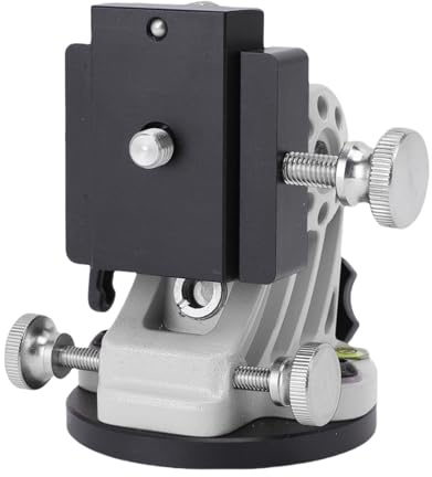 Zerodis Autres Ustensiles Ménagers Siège, Support de Télescope en Alliage d'aluminium Plage d'angle de 0 à 90 Degrés Base de Latitude de Réglage Précis pour Accessoires de Photographie de (Noir