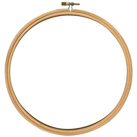 Vervaco Stickrahmen: 20cm/7.8in, Holz, Braun, PN-0157158-20