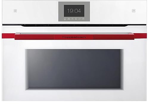 Küppersbusch CBD6550.0WE8 K-Series. 5 Dampfbackofen Weiß/Hot Chili