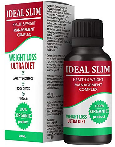 IDEAL SLIM - Complejo para la gestión de la salud y el peso. Gotas de 20 ml.
