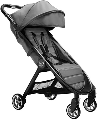 Baby Jogger City Tour 2 Travel Stroller | Ultra-Lightweight, Foldable & Compact Pushchair Buggy | Shadow Grey