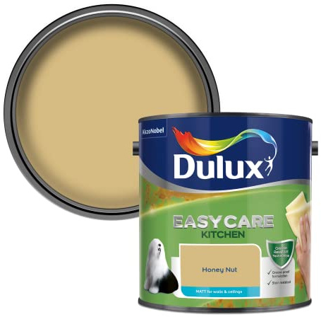 Dulux Easycare Kitchen Matt Emulsion Paint - Honey Nut - 2.5L