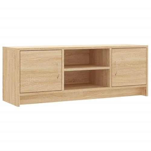 vidaXL Mobile per TV Rovere Sonoma 102x30x37,5 cm Legno Multistrato