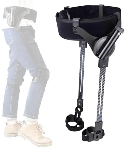 Both legs,S,DYHQQ Gåhjälp Bionic Body Power Gåhjälp Stroke Hemiplegi Gå Underbensträning Benlyftassisterad rehabilitering Träningsutrustning