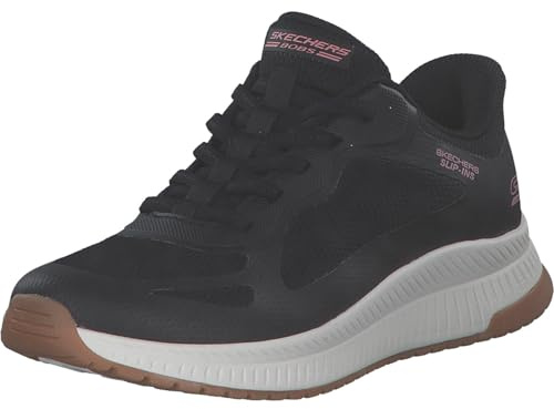 Skechers Bobs Squad 4 Staple Look - Scarpe da Ginnastica da Donna, Black,