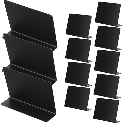 PLAFOPE 12stücke Schreibtafeln Multifunktionale Tafeln Desktop Preis Boards Nachricht Zeichen Für Partybuffets Dekorative Tafeln Zeichen-preistafeln Mini-schilder Schautafeln Hinweisschild