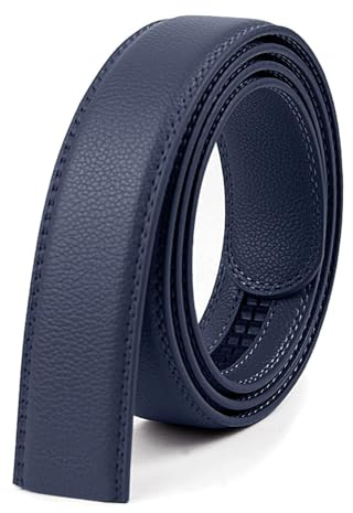 Glamexx24 Herren Gürtel Ohne Schnalle, 35mm Breit Automatik Gürtel für Männer Jeans Business Anzug, Verschiedenen Farben und Längen