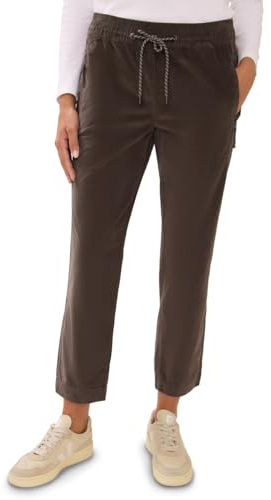 Cecil Pantalon en Velours côtelé Coupe décontractée Misty Taupe L