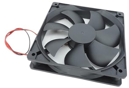 muyihui 5V 12V 24V 120mm Fan Sleeve Cooling 120x120x25mm DC Brushless Cooler for PC Laptop Computer Case(24V)