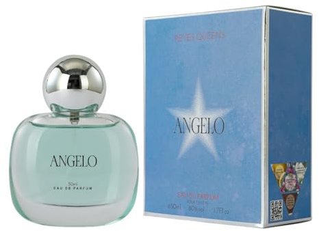 Everlyx - Perfume Angelo 50ml Pour Femme - Fragancia femenina fresca con notas suaves y envolventes - Aroma limpio, elegante y duradero
