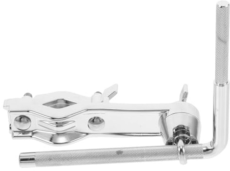 TOYANDONA Soporte de Montaje para Bombo de Metal Ligero con Ajuste Fácil, Accesorios de Percusión para Diversos Instrumentos y Ocasiones