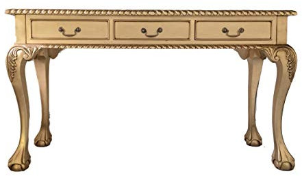 Kunibert Antik barock sekretär Louis Seize färg: guld skrivbord sminkbord längd 135 x höjd 76 x bredd 43 cm nr 8