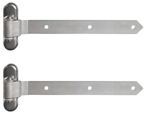 Locinox Torband, Torverbinder für Gartentore 4DW in verschiedenen Größen (4DW-500-A2) - 1 Paar