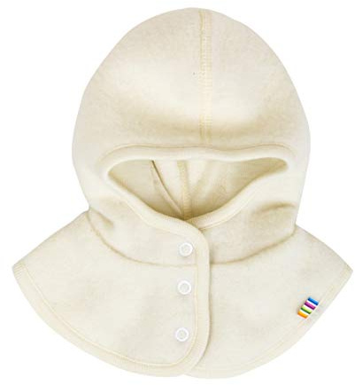 Joha Baby Kinder Unisex Schalmütze aufknöpfbar Balaclava Merino-Wolle