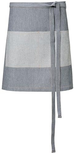 Exner Vorbinder, Gastro-Schürze, Küchen-Schürze in Jeanslook, B 80 x L 45 cm, Farbe navy