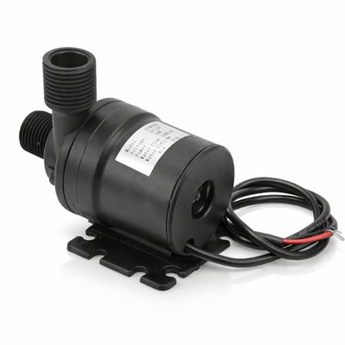 Bomba Sumergible sin Escobillas, Bomba de Agua 12V DC 30W 8m IP68 para Circulación en Fuentes Hogareñas, Estanques y Acuarios