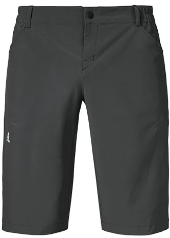 Schöffel Herren Shorts Grado M, Wasserabweisende Radlerhose mit 4-Wege-Stretch aus recyceltem Material, Fahrradhose mit elastischem Bund und Oberschenkeltasche
