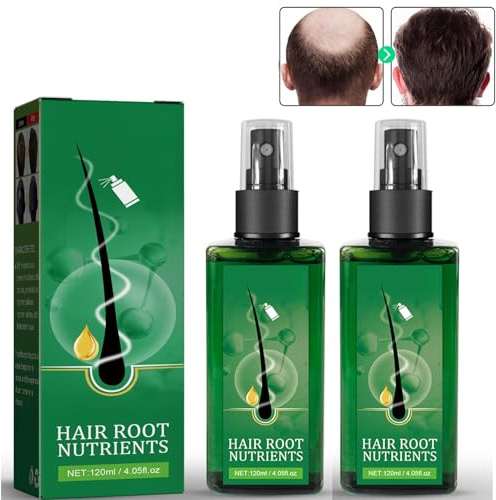 Tkekruh Hair Root Serum 2PC Haarwachstum Serum Spray 120ml | Haarwuchs Serum Haarserum Haarpflege für Dünnes Kaputtes Trockenes Haar