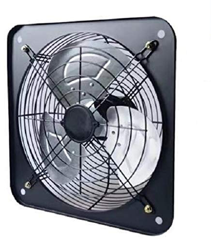 SaryEdge Ventilatore di Scarico per Uso Domestico da 12 Pollici Tipo di Finestra Ventilatore di Scarico fumi Ventilatore di Scarico da Cucina Bagno Potente Ventola di Ventilazione silenziosa