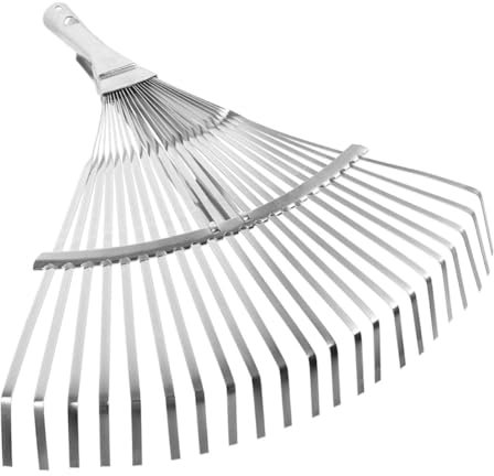 POPETPOP 2pièces Lot de Râteaux De Jardin Portatifs Râteaux De Nettoyage De Rétractables Pratiques pour Aménagement Paysager