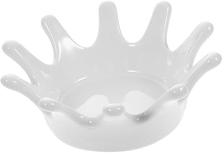 KITANDOVE Schmuckschalen in Kronenform – Eleganter Keramikhalter Zur Präsentation Zu Hause