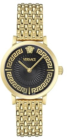 Versace Damen Analog Quarz Armbanduhr Greca Fortuna